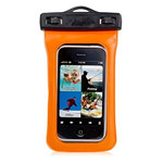 Чехол Yotrix WaterproofCase универсальный влагозащищенный (оранжевый, для телефонов 3.5-4.0