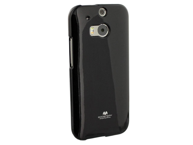 Чехол Mercury Goospery Jelly Case для HTC new One (HTC M8) (черный, гелевый)