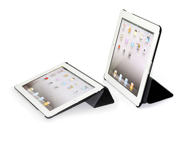 Чехол YooBao Slim leather case для Apple iPad 2 (кожаный, черный)