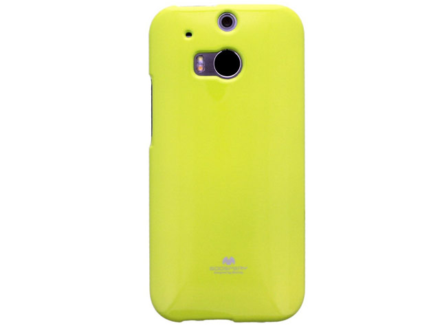 Чехол Mercury Goospery Jelly Case для HTC new One (HTC M8) (зеленый, гелевый)