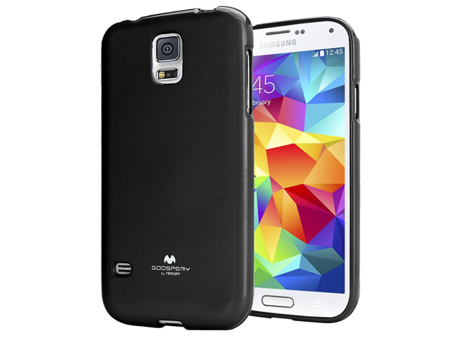 Чехол Mercury Goospery Jelly Case для Samsung Galaxy S5 SM-G900 (черный, гелевый)