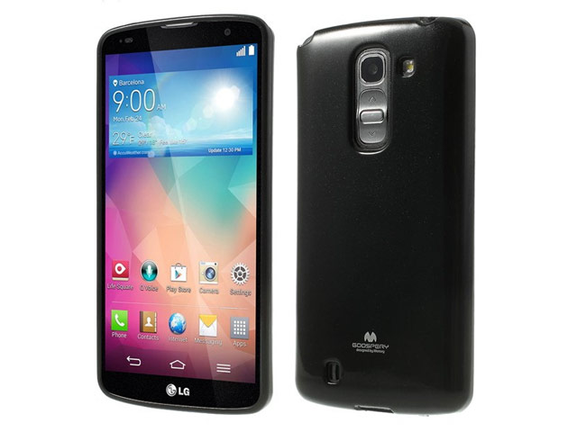 Чехол Mercury Goospery Jelly Case для LG G Pro 2 D838 (черный, гелевый)