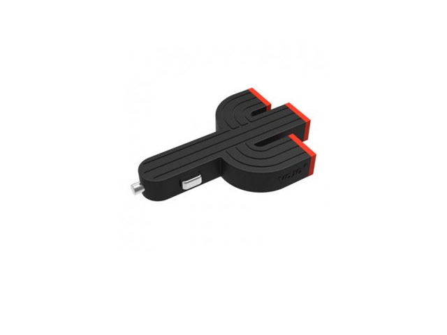 Зарядное устройство Vojo Cactus универсальное (автомобильное, 4.2A, 3xUSB, черное)