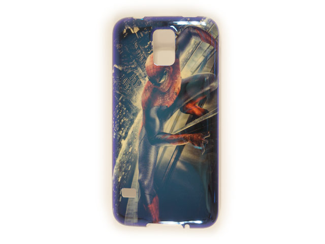 Чехол Yotrix CreativeCase для Samsung Galaxy S5 SM-G900 (Spider-Man, гелевый) (NPG)