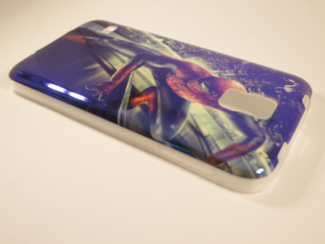 Чехол Yotrix CreativeCase для Samsung Galaxy S5 SM-G900 (Spider-Man, гелевый) (NPG)