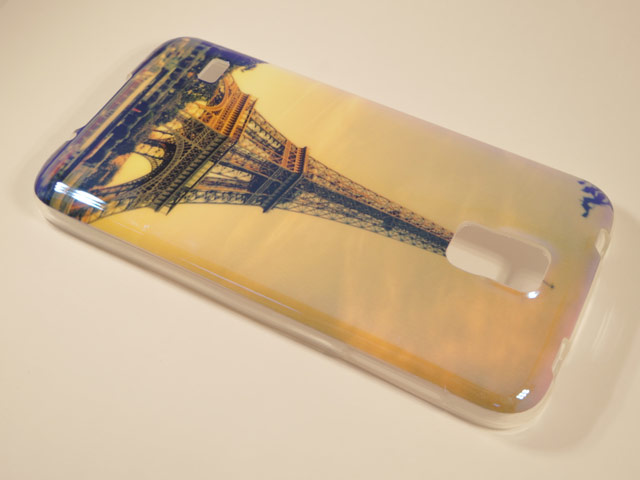 Чехол Yotrix CreativeCase для Samsung Galaxy S5 SM-G900 (Eiffel Tower, гелевый) (NPG)