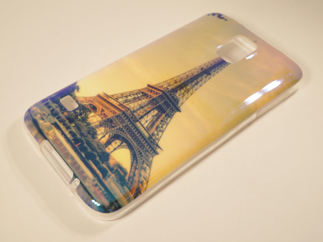 Чехол Yotrix CreativeCase для Samsung Galaxy S5 SM-G900 (Eiffel Tower, гелевый) (NPG)
