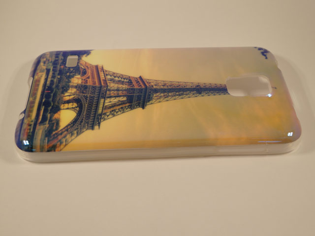 Чехол Yotrix CreativeCase для Samsung Galaxy S5 SM-G900 (Eiffel Tower, гелевый) (NPG)