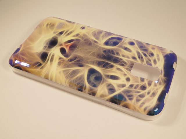 Чехол Yotrix CreativeCase для Samsung Galaxy S5 SM-G900 (Flame Cat, гелевый) (NPG)