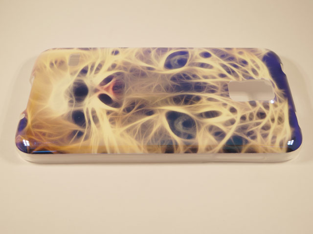 Чехол Yotrix CreativeCase для Samsung Galaxy S5 SM-G900 (Flame Cat, гелевый) (NPG)