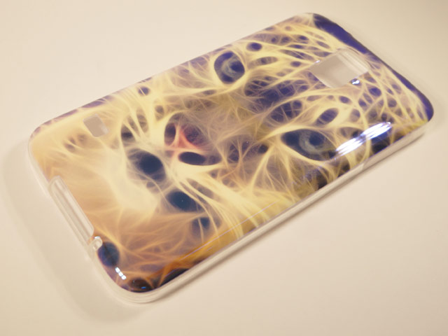 Чехол Yotrix CreativeCase для Samsung Galaxy S5 SM-G900 (Flame Cat, гелевый) (NPG)