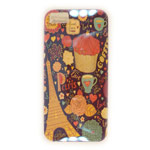 Чехол Yotrix CreativeCase для Apple iPhone 5/5S (Paris Muffin, гелевый) (NPG)