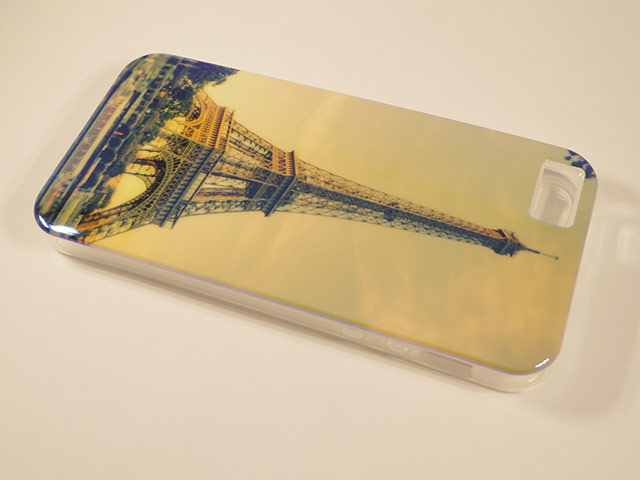 Чехол Yotrix CreativeCase для Apple iPhone 5/5S (Eiffel Tower, гелевый) (NPG)