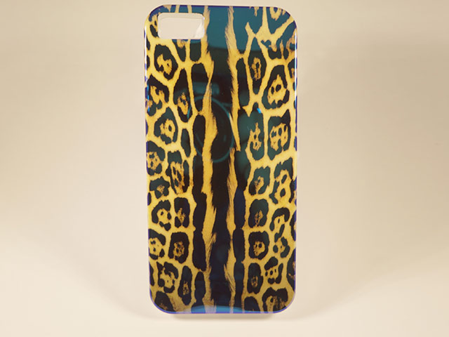 Чехол Yotrix CreativeCase для Apple iPhone 5/5S (Cheetah Skin, гелевый) (NPG)