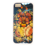 Чехол Yotrix CreativeCase для Apple iPhone 5/5S (Black Flowers, гелевый) (NPG)