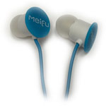 Наушники Meifu MF-095 (голубые, пульт/микрофон, 20-20000 Гц)