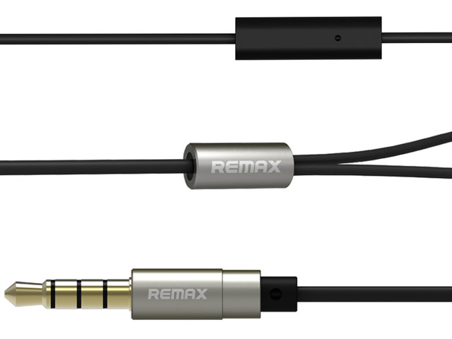 Наушники Remax Base-Driven RM-501 (черные, пульт/микрофон, 20-20000 Гц)