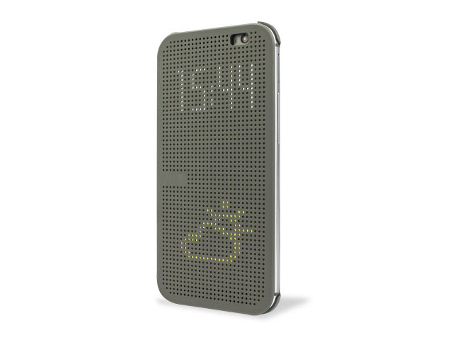 Чехол Yotrix DotCase для HTC new One (HTC M8) (серый, пластиковый)