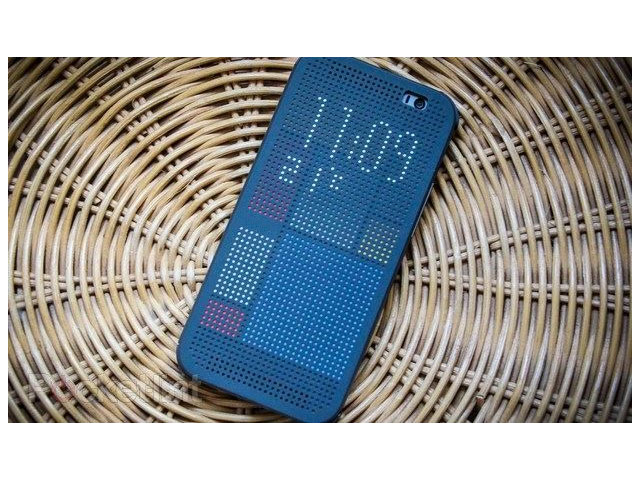 Чехол Yotrix DotCase для HTC new One (HTC M8) (серый, пластиковый)