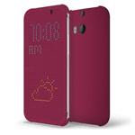 Чехол Yotrix DotCase для HTC new One (HTC M8) (фиолетовый, пластиковый)