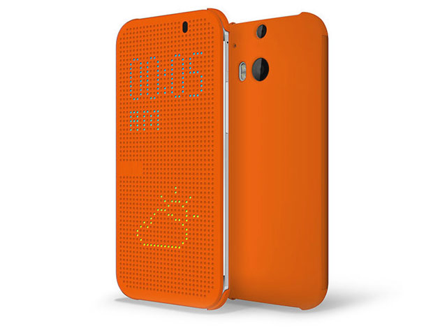 Чехол Yotrix DotCase для HTC new One (HTC M8) (оранжевый, пластиковый)