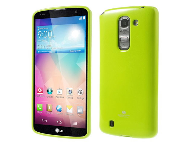 Чехол Mercury Goospery Jelly Case для LG G Pro 2 D838 (зеленый, гелевый)