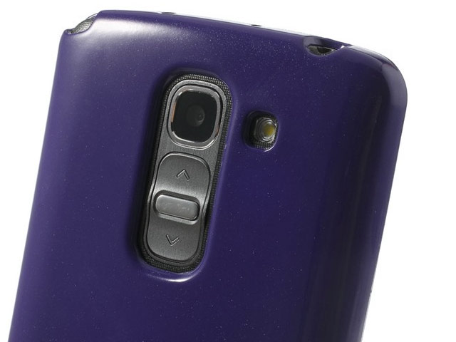 Чехол Mercury Goospery Jelly Case для LG G Pro 2 D838 (фиолетовый, гелевый)