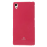 Чехол Mercury Goospery Jelly Case для Sony Xperia Z2 L50t (малиновый, гелевый)