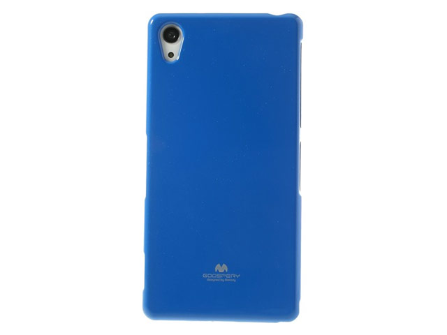 Чехол Mercury Goospery Jelly Case для Sony Xperia Z2 L50t (синий, гелевый)