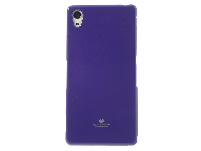 Чехол Mercury Goospery Jelly Case для Sony Xperia Z2 L50t (фиолетовый, гелевый)