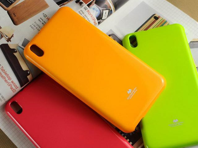 Чехол Mercury Goospery Jelly Case для HTC Desire 816 (синий, гелевый)
