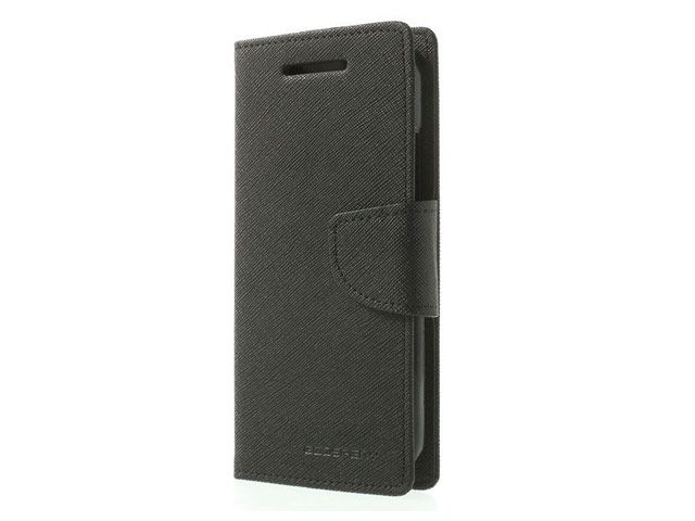 Чехол Mercury Goospery Fancy Diary Case для HTC One mini 2 (HTC M8 mini) (черный, кожаный)