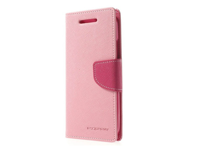 Чехол Mercury Goospery Fancy Diary Case для HTC One mini 2 (HTC M8 mini) (розовый, кожаный)