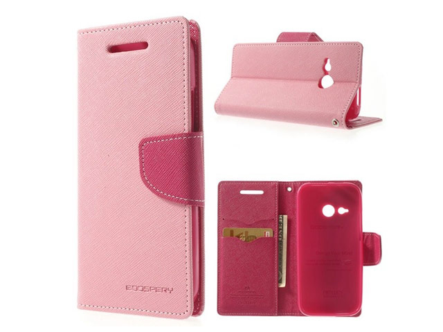 Чехол Mercury Goospery Fancy Diary Case для HTC One mini 2 (HTC M8 mini) (розовый, кожаный)