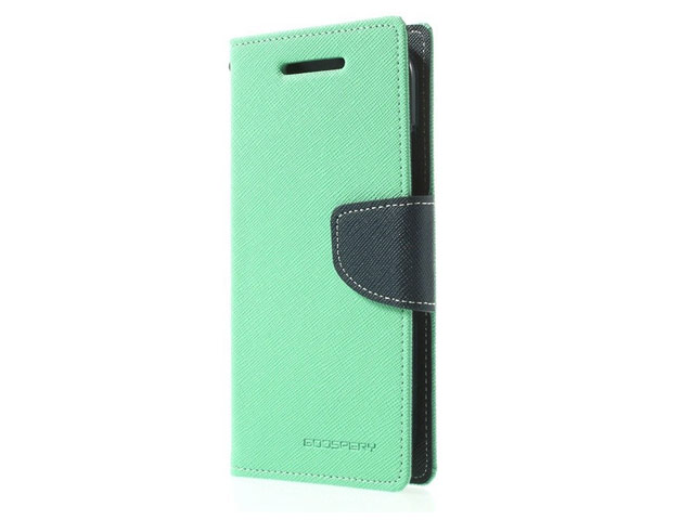 Чехол Mercury Goospery Fancy Diary Case для HTC One mini 2 (HTC M8 mini) (бирюзовый, кожаный)