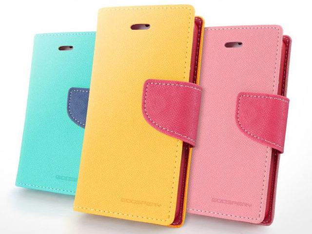 Чехол Mercury Goospery Fancy Diary Case для LG G3 D850 (черный, кожаный)