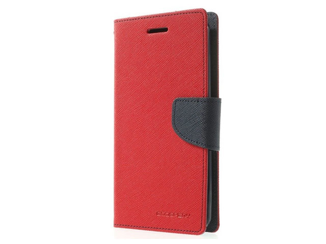 Чехол Mercury Goospery Fancy Diary Case для LG G3 D850 (красный, кожаный)