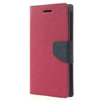 Чехол Mercury Goospery Fancy Diary Case для LG G3 D850 (малиновый, кожаный)