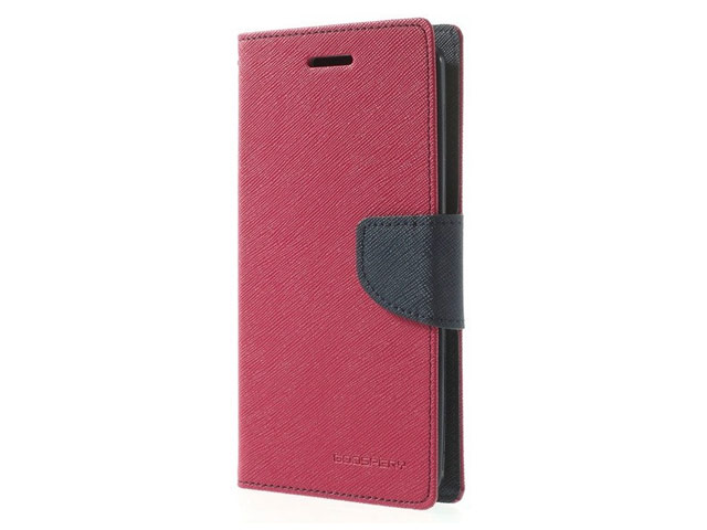 Чехол Mercury Goospery Fancy Diary Case для LG G3 D850 (малиновый, кожаный)