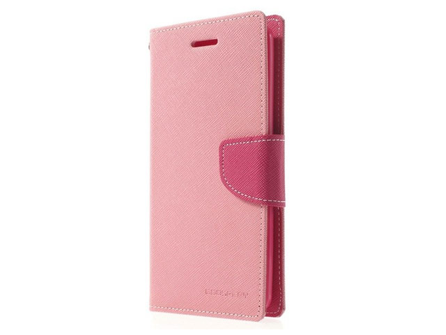 Чехол Mercury Goospery Fancy Diary Case для LG G3 D850 (розовый, кожаный)