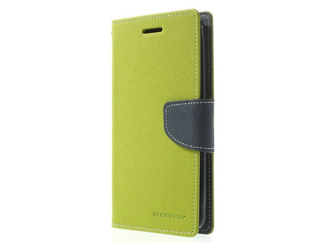 Чехол Mercury Goospery Fancy Diary Case для LG G3 D850 (зеленый, кожаный)