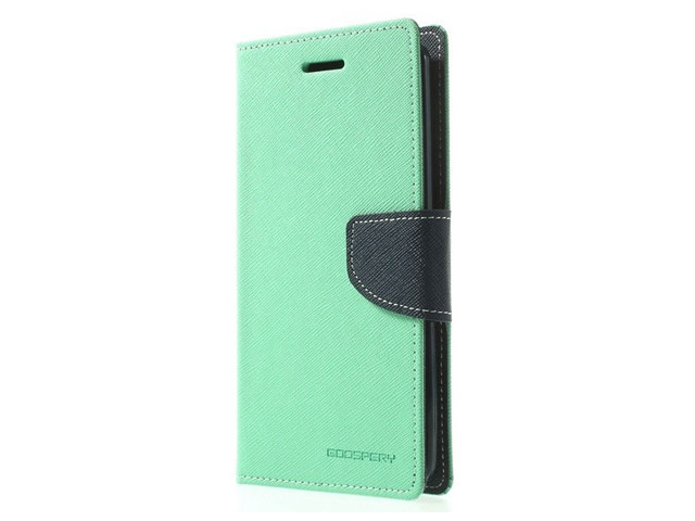 Чехол Mercury Goospery Fancy Diary Case для LG G3 D850 (бирюзовый, кожаный)