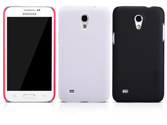 Чехол Nillkin Hard case для Samsung Galaxy Core Lite G3586V (черный, пластиковый)