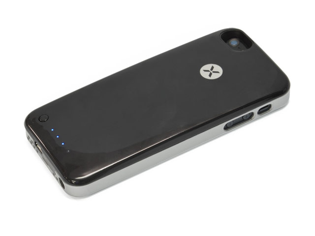 Чехол с батареей Dexim XPowerSkin Case для Apple iPhone 5/5S (2000 mAh, черный, ультратонкий)