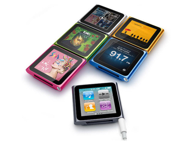 Apple iPod nano 8Gb (6th gen.) (оранжевый)