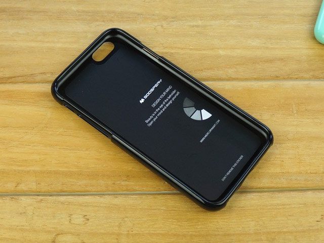 Чехол Mercury Goospery Jelly Case для Apple iPhone 6 (черный, гелевый)