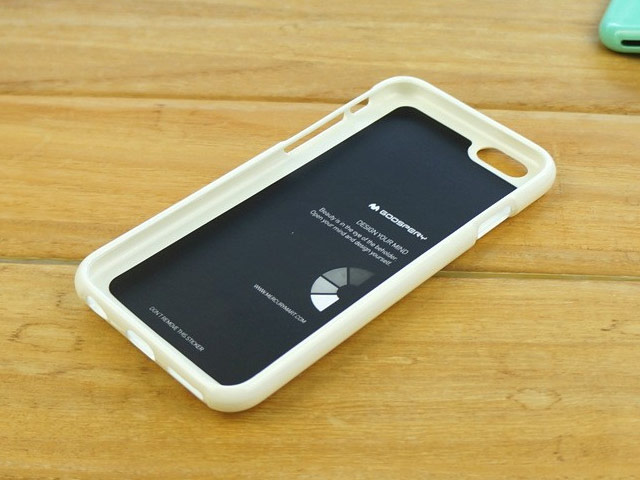 Чехол Mercury Goospery Jelly Case для Apple iPhone 6 (белый, гелевый)