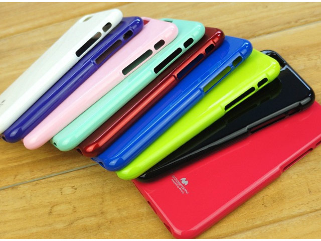 Чехол Mercury Goospery Jelly Case для Apple iPhone 6 (белый, гелевый)