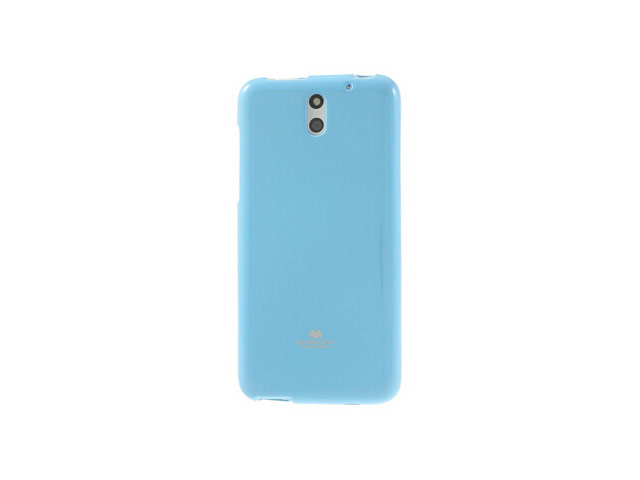 Чехол Mercury Goospery Jelly Case для HTC Desire 610 (голубой, гелевый)