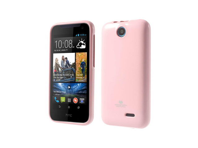 Чехол Mercury Goospery Jelly Case для HTC Desire 310 D310W (розовый, гелевый)